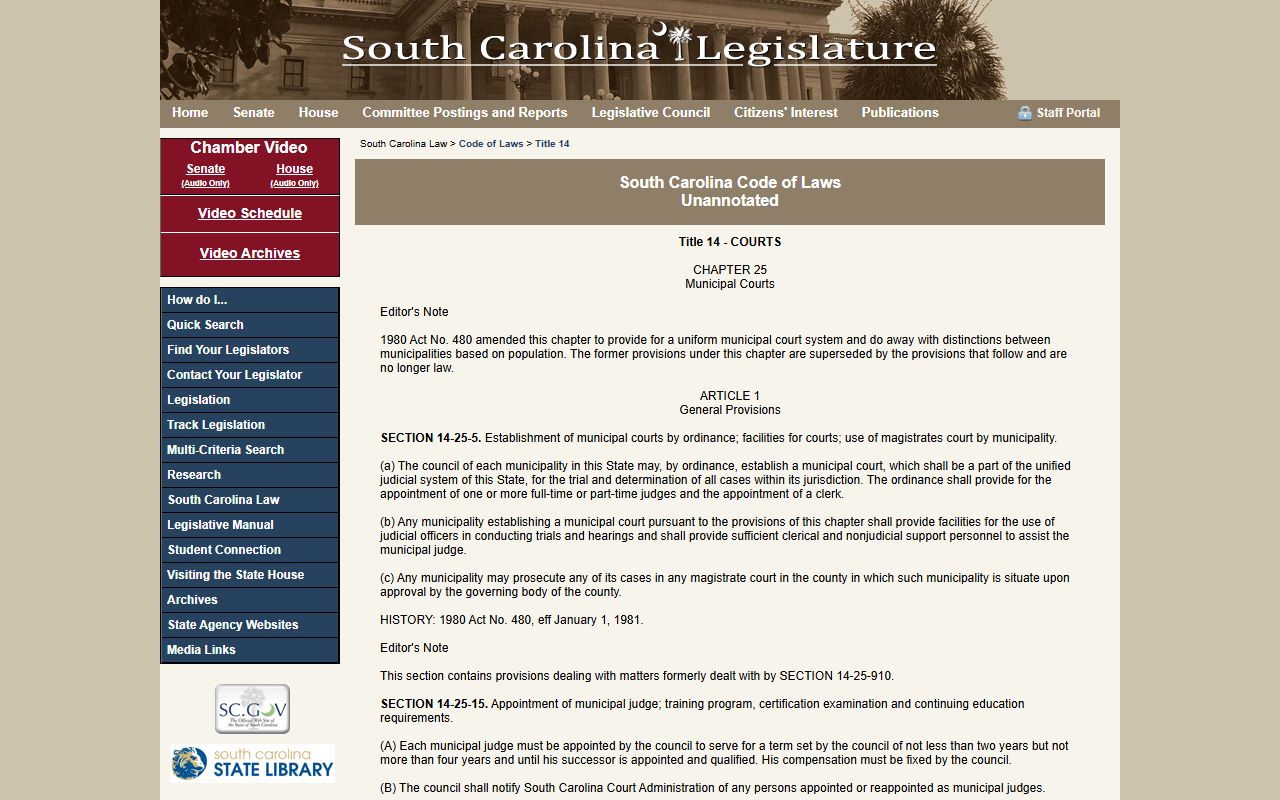 Barnwell County court dockets South Carolina municipal court jurisdiction
